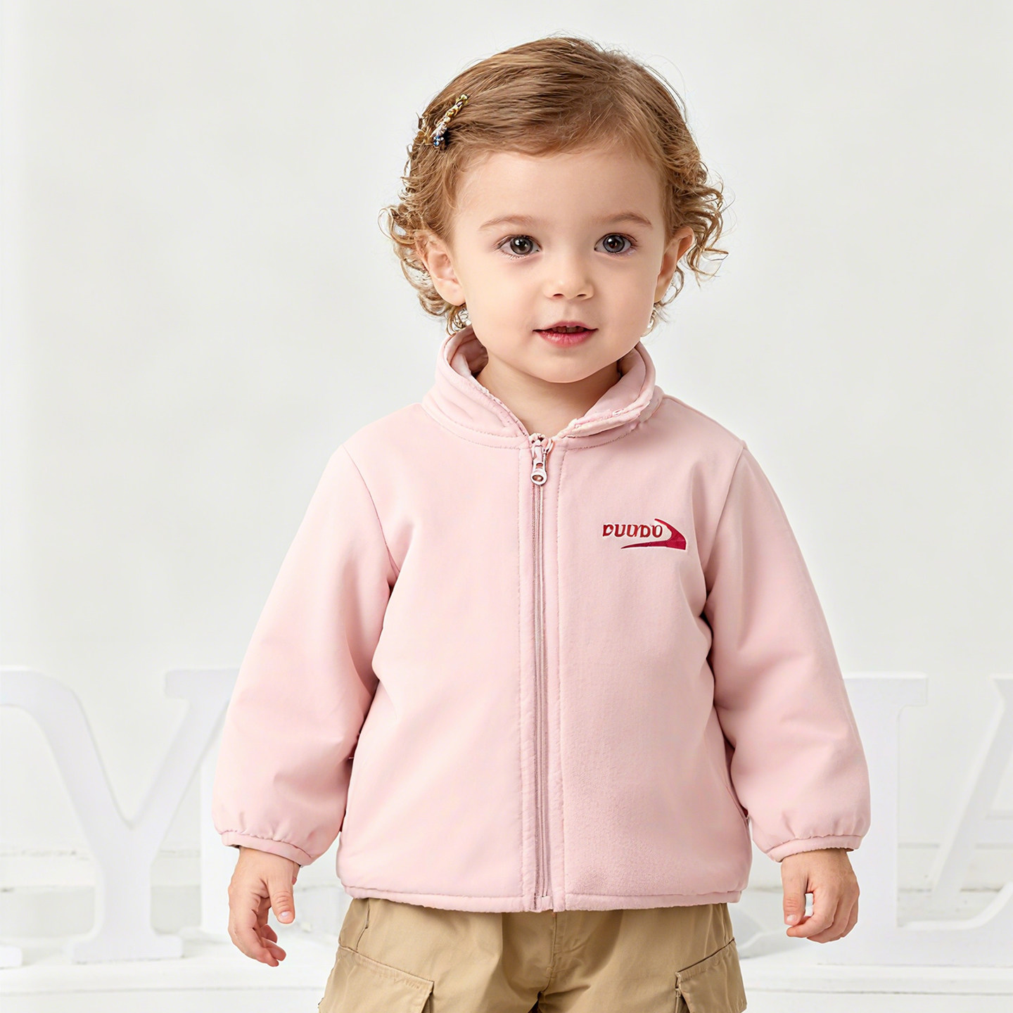 溯格冬季抓绒宝宝长袖上衣2025新款韩式风小童衣服保暖儿童外套,童装/婴儿装/亲子装,普通外套,淘宝优惠券,粉丝福利购,淘宝优惠卷