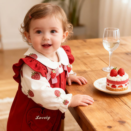 2025新款秋季连体衣婴儿打底衣