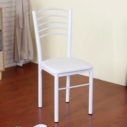 德国品质靠背椅子家用餐厅现代简约懒人凳子靠背椅简易餐桌椅铁艺