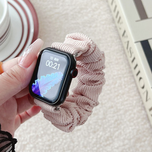iwatch表带原创苹果手表s8秋冬款applewatchse2/s9/s7/s6手表带女