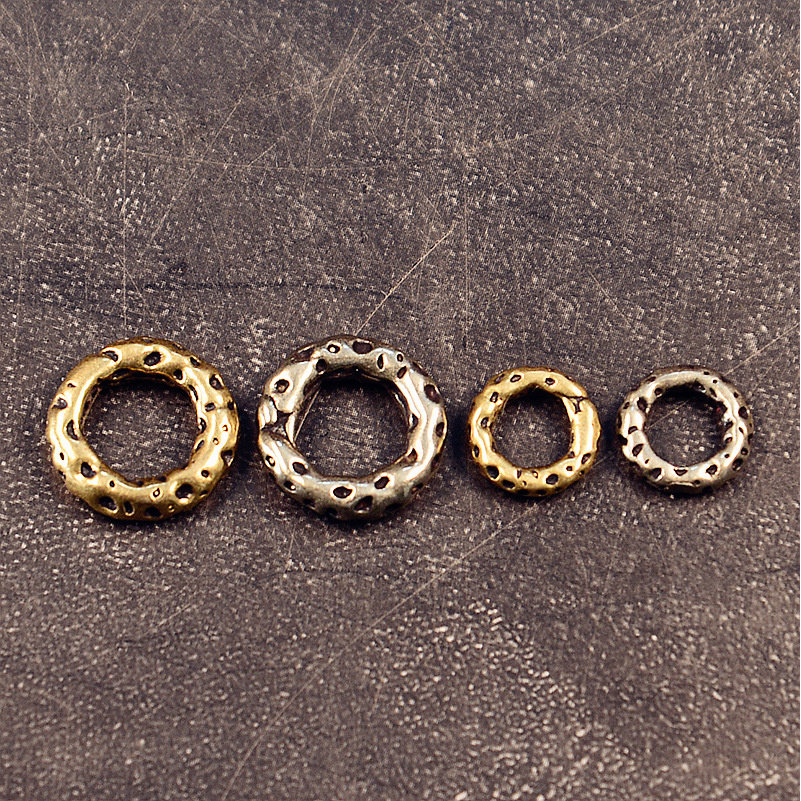 EDC伞绳吊坠大孔隔珠刀坠纯黄铜手链串小圈饰挂扣手电弹弓收尾坠,饰品/流行首饰/时尚饰品新,摆件,淘宝优惠券,粉丝福利购,淘宝优惠卷