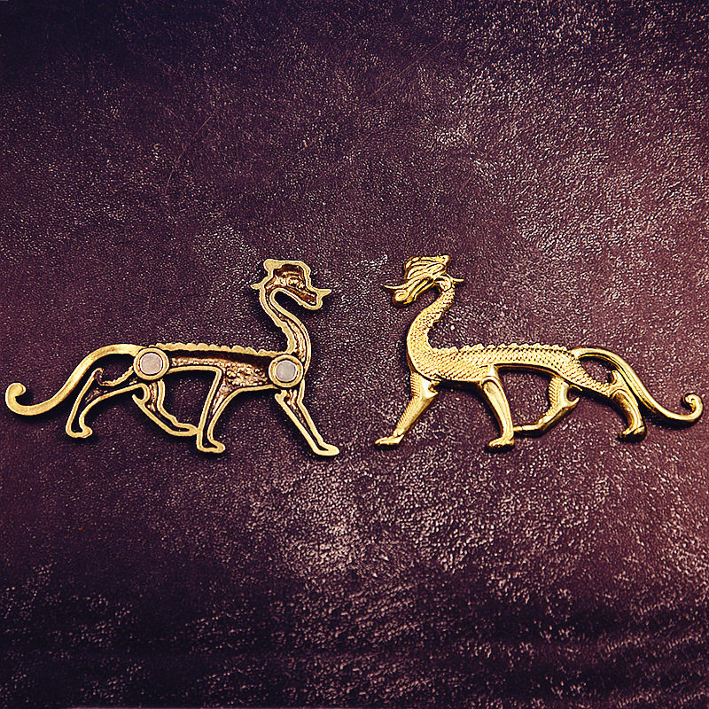 鎏金走龙浮雕冰箱贴中国西安博物院唐代礼品伴手礼景点旅游纪念品,饰品/流行首饰/时尚饰品新,摆件,淘宝优惠券,粉丝福利购,淘宝优惠卷