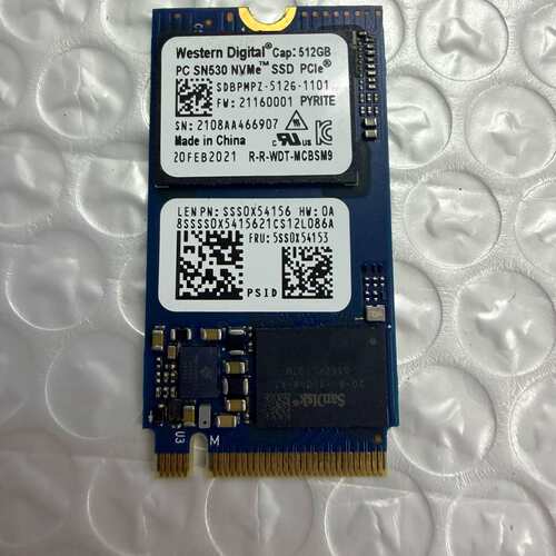 {议价}西数SN530，512G m2固态硬盘，nvme Pcie3