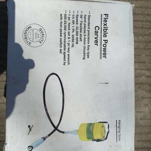 {议价}QUALITE吊磨机，脚踏开关，220V，带原装盒子和配件，