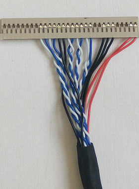 V296W1 V270W1-L01 乐华鼎科通用屏线 DF14 单8 30针液晶电视屏线