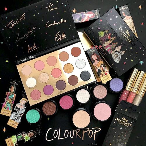 Colourpop联名眼影盘卡乐泡泡