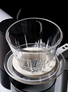 归墟滤杯咖啡萃取手冲搭配185平底蛋糕滤纸圆形滤纸家用滤杯漏斗