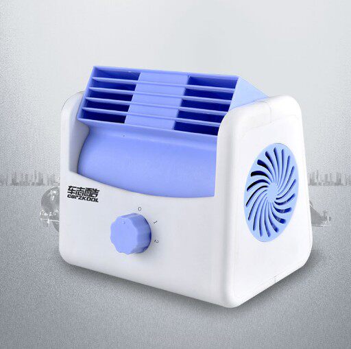 货车轿车电动汽车用车载制冷小空调机静音风扇12v24v冷风机加水