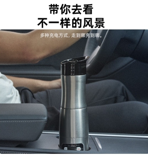 车载烧水壶12V24V货车 车载咖啡机电动萃取意式 家用户外小型便携式