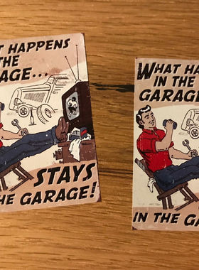 车库贴纸调整汽车复古V8 HotRod Oldtimer Muscle＃397