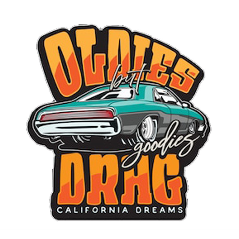 drag oldies拖动赛车定制车老歌拖动好玩的东西加州梦想贴纸贴纸
