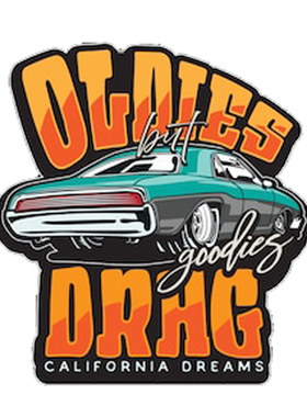 drag oldies拖动赛车定制车老歌拖动好玩的东西加州梦想贴纸贴纸