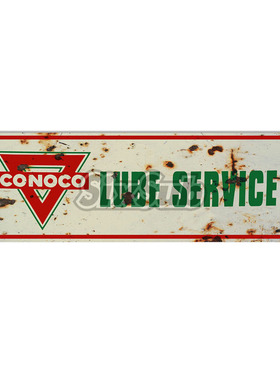 Conoco Lube CAR Motor Oil 摩托车汽车复古贴纸贴花#027050