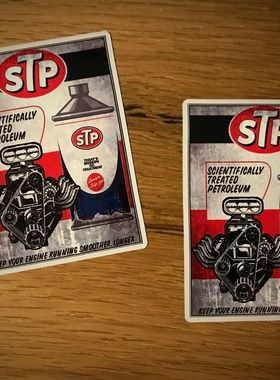 STP贴纸老式复古OL的Hotrod鼠棒肌肉车V8调校US＃243