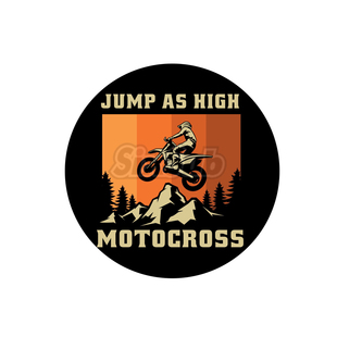 场地高赛MOTOCROSS越野摩托反光镭射贴4606#