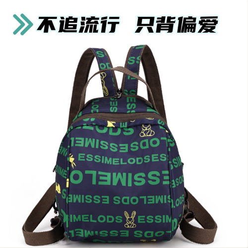 时尚休闲百搭轻便单肩两用双肩包
