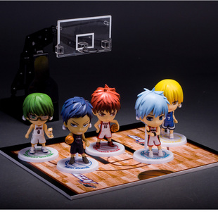 新链接黑子的篮球手办盒蛋 黑子火神绿间黄濑Q版公仔玩具模型5款