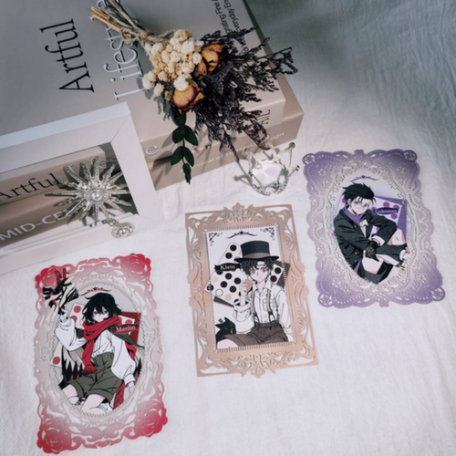 【预售】诡秘之主同人企划-旧日少年-第一期-蕾丝明信片