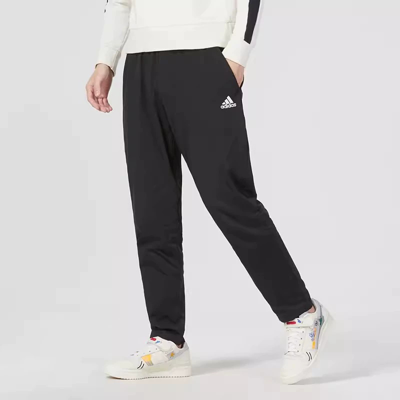 正品Adidas/阿迪达斯男子经典秋款跑步运动休闲小脚裤长裤 IC9409
