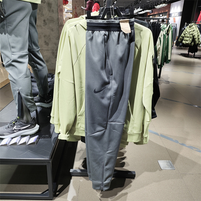 正品Nike/耐克男子简约百搭加绒保暖休闲运动束脚长裤 DD2123-068