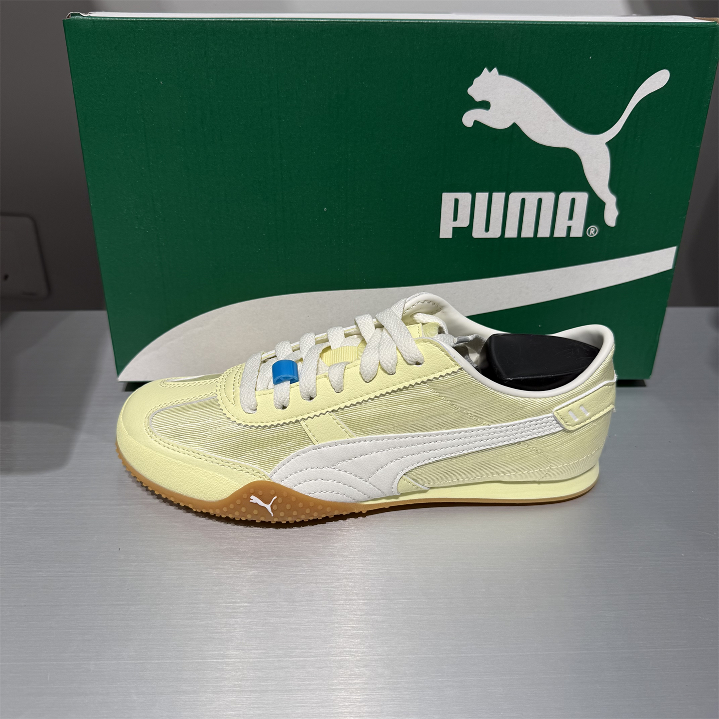 正品PUMA彪马女子薄底运动鞋2025春秋新款休闲旅游T头板鞋405703