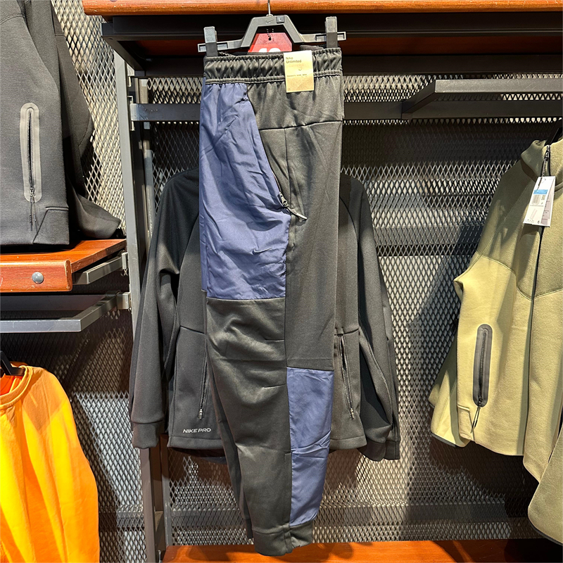 耐克男锥形长裤加绒运动休闲裤