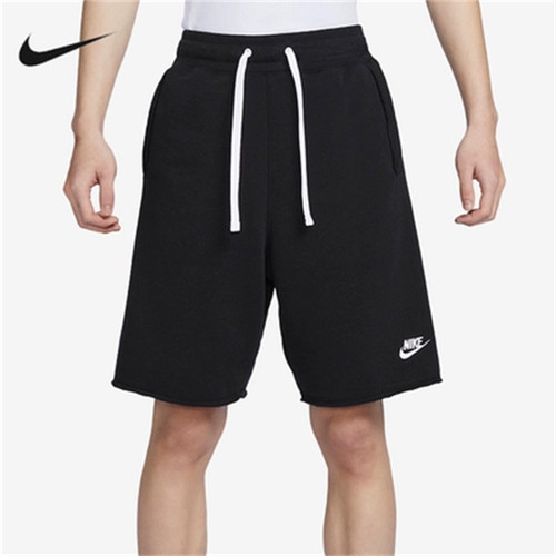 正品Nike耐克男款梭织美式复古运动裤宽松防休闲五分裤DX0767-010