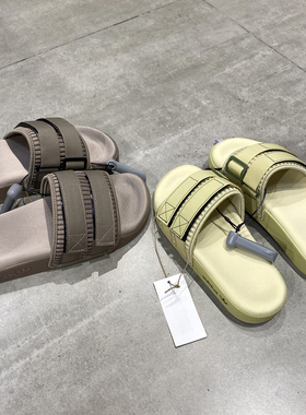 正品Adidas/阿迪达斯三叶草季夏男女拖鞋情侣沙滩鞋HQ1195 HQ1196