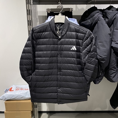 adidas阿迪达斯保暖夹克外套冬秋男廓形轻薄羽绒服JM1237