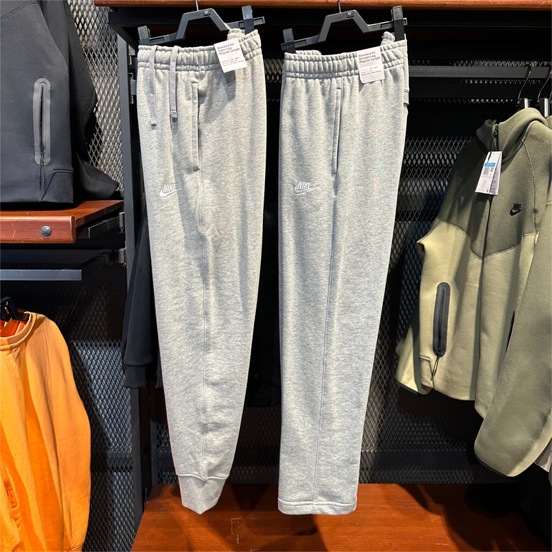 耐克男长裤2024春季新款直筒裤子