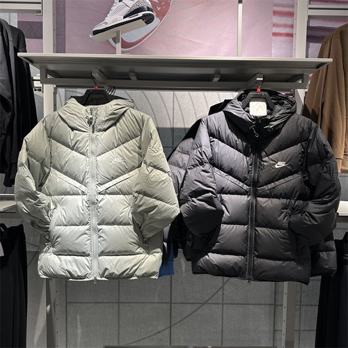 耐克男羽绒服外套鸭绒夹克
