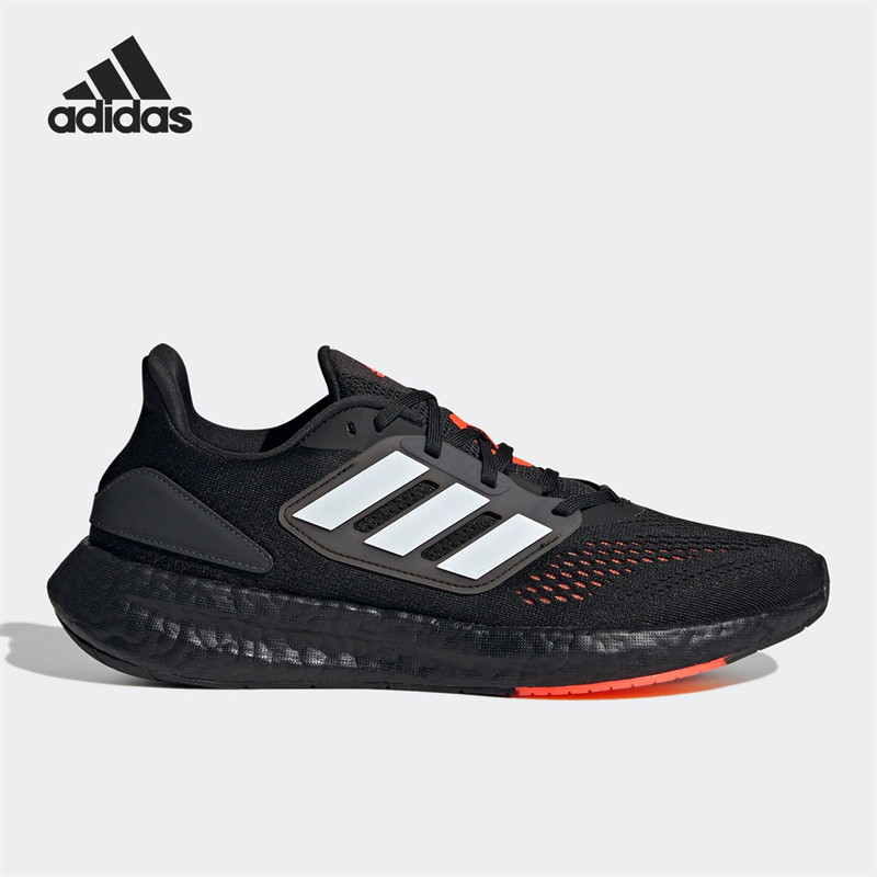 正品Adidas/阿迪达斯百搭简约男子冬款耐磨运动休闲跑步鞋 HQ1455