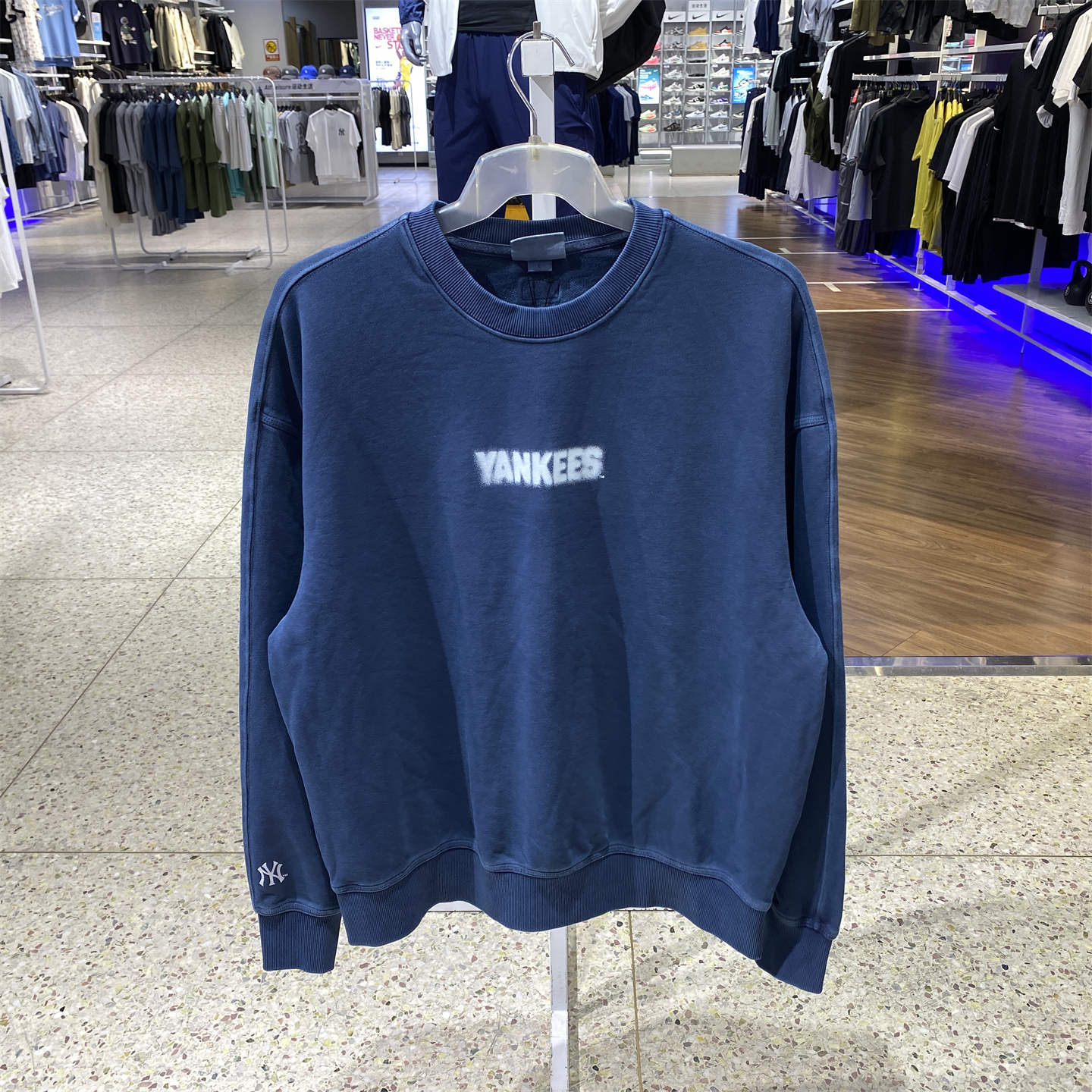 MLB男女情侣卫衣套头衫