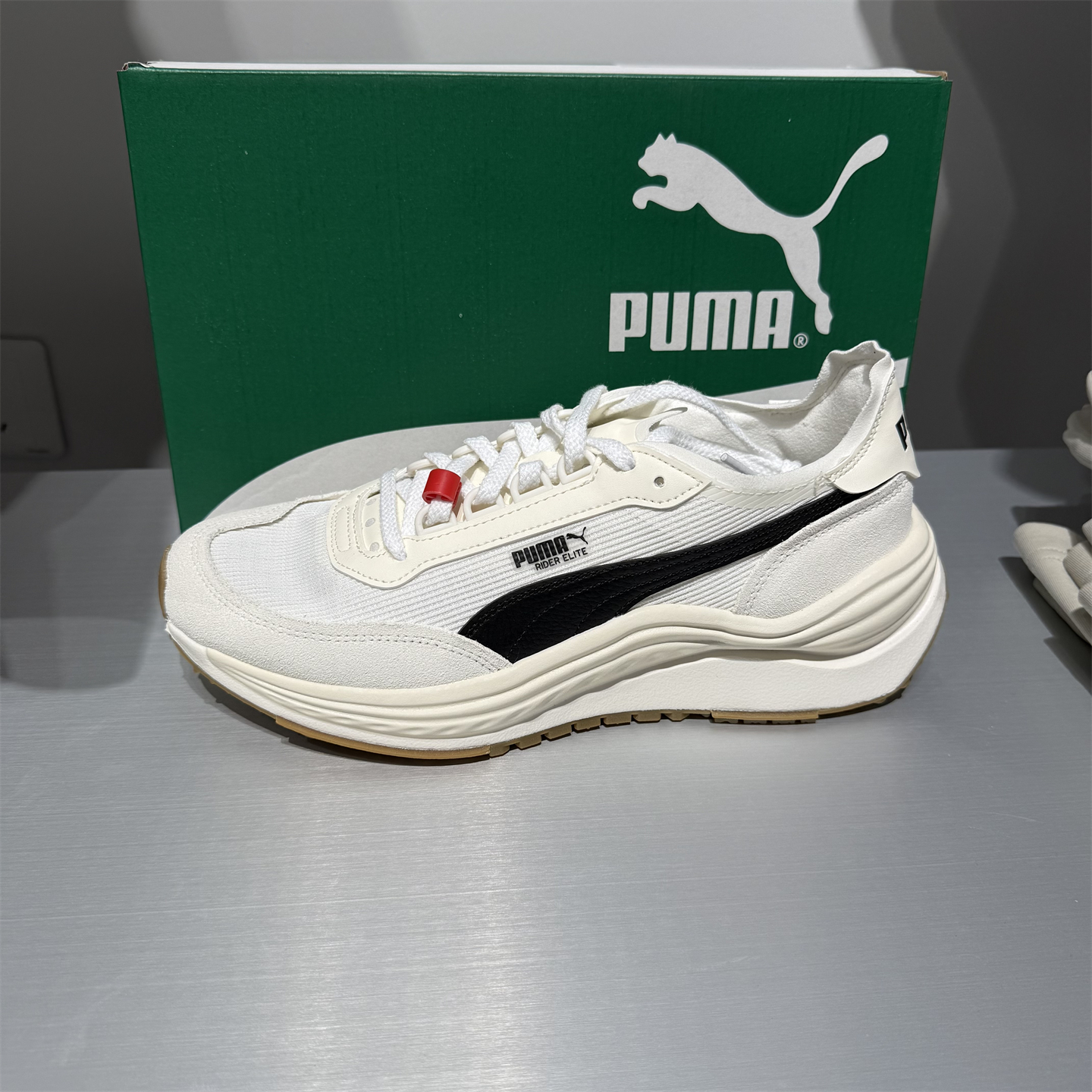 PUMA彪马男女情侣休闲鞋RIDERELITE春秋旅游跑步运动鞋402922-06