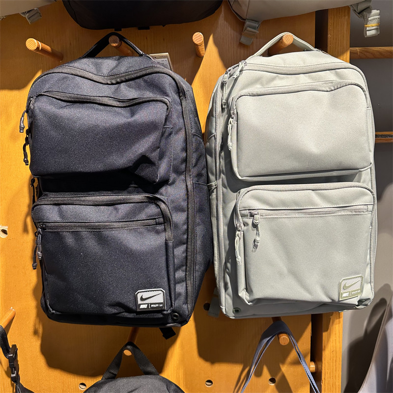 正品Nike耐克男女包2024夏秋新款情侣休闲双肩背包学生书包FN4106