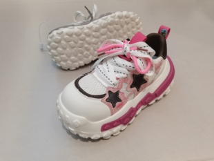 2826新款真皮女鞋厚底增高老爹鞋丑萌面包单鞋彩色超轻运动休闲鞋