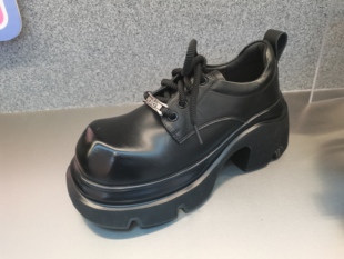 2026春季新款真皮女鞋爆款厚底增高乐福鞋英伦风JK小皮鞋休闲鞋子