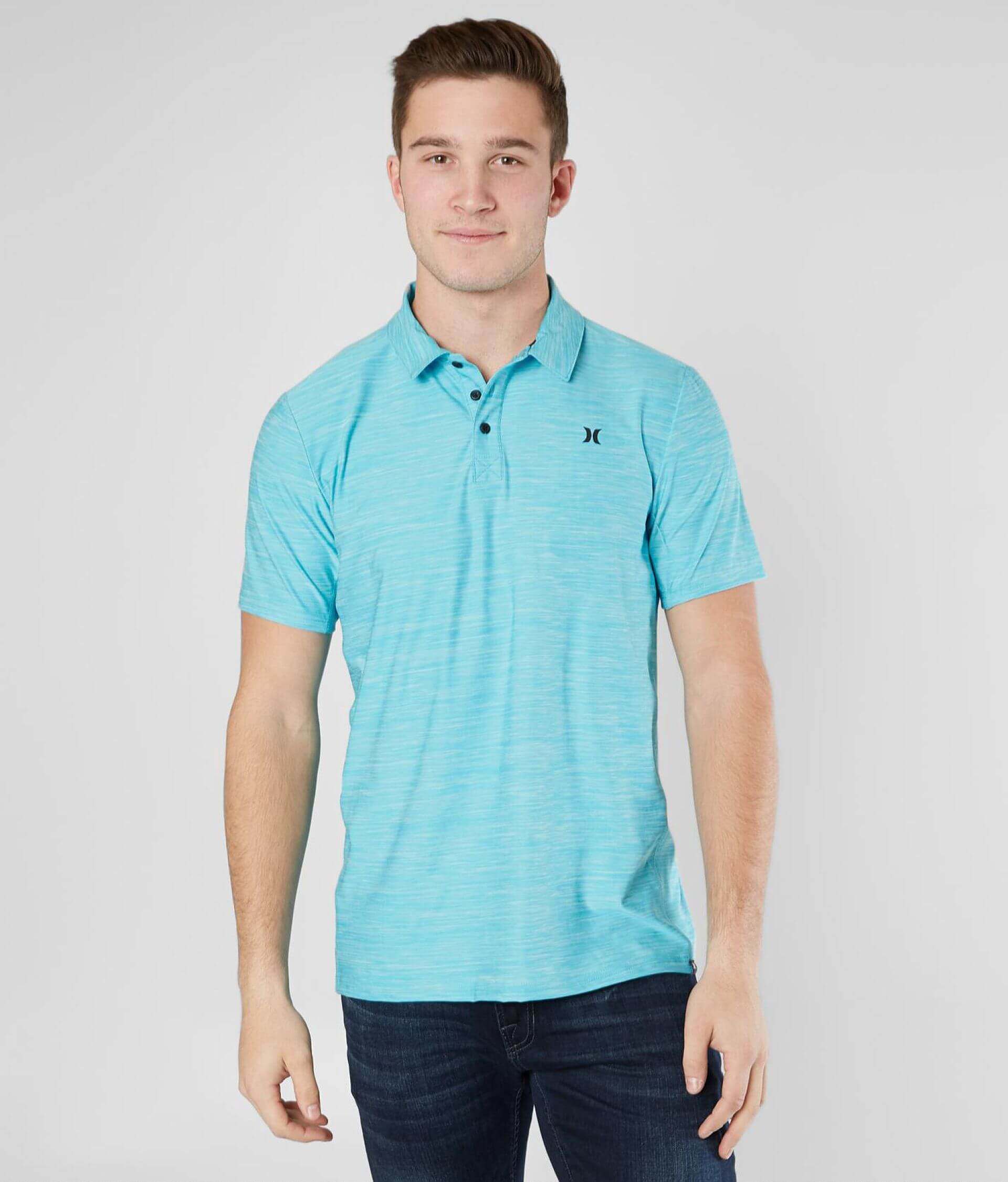 hurley dalton polo衫 阳离子运动面料美国冲浪品牌