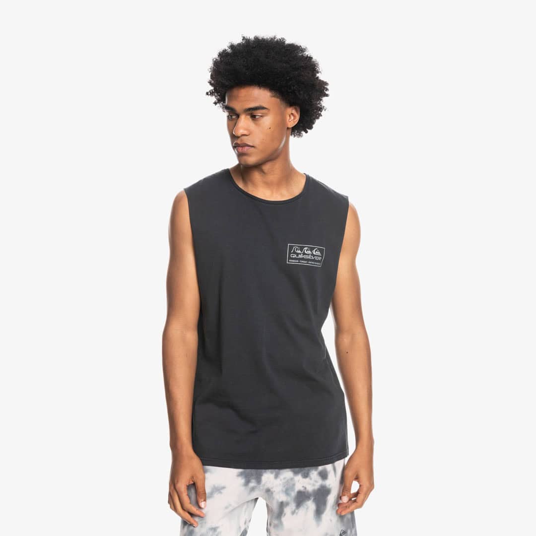 QUIKSILVER背心STEP BY STEP MUSCLE TANK 2025新款 澳洲冲浪品牌