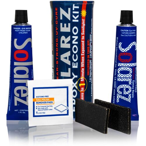 冲浪板补板胶水进口 太阳胶经济旅行套装Solarez Epoxy Econo Kit