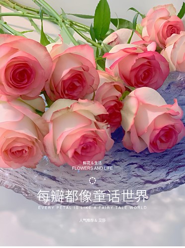 一件顺丰包邮艾莎玫瑰家庭办公室水养插花婚庆用花商务用