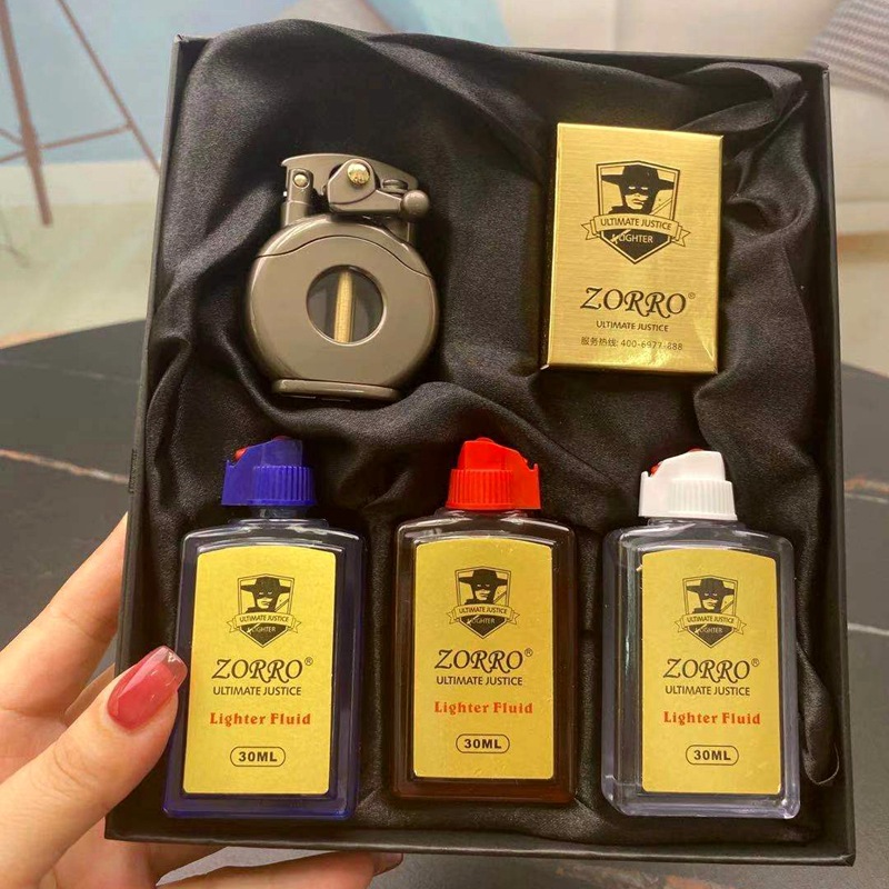 佐罗z686摇臂透明煤油打火机