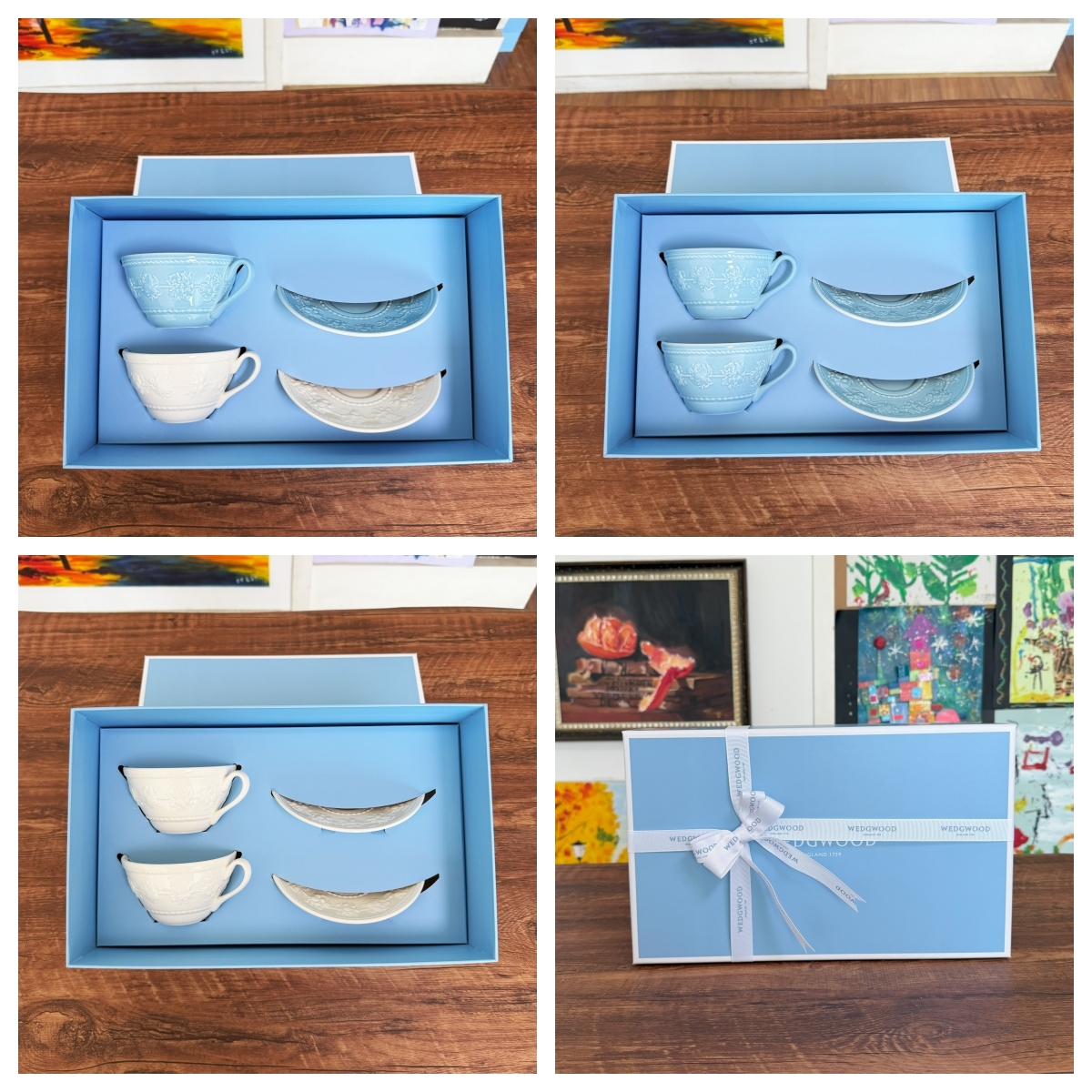 茶杯碟咖啡杯碟欧式欢愉假日