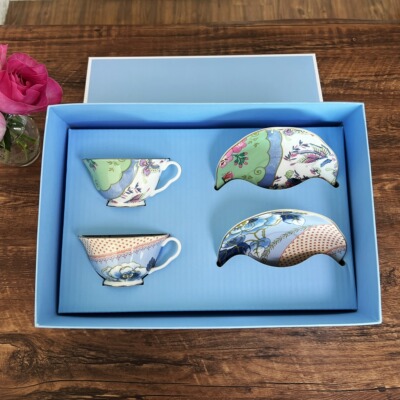 wedgwood骨瓷欧式茶杯碟