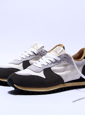 2025秋季低帮复古休闲鞋男士反毛皮透气百搭潮鞋日常街拍斯洛伐克