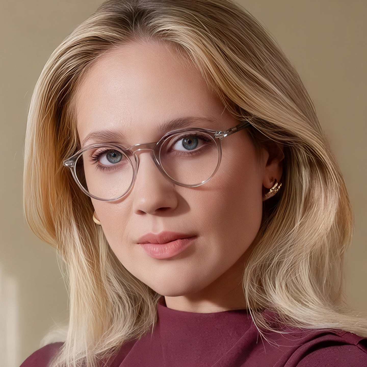 德国Lunor眼镜框男女超轻时尚复古板材圆框小框47mm眼镜架A5 237A