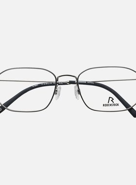 Rodenstock眼镜架纯钛超轻极简半框眼镜框男近视女框配7073 2631