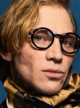 日本MATSUDA松田眼镜框男女复古圆框大脸板材近视手工眼镜架M2067