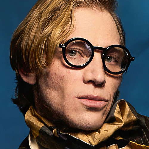 日本MATSUDA松田复古圆框眼镜框