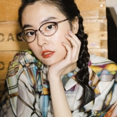 SPEC ESPACE手工眼镜框女超轻纯钛小脸运动防滑男近视眼镜架2073